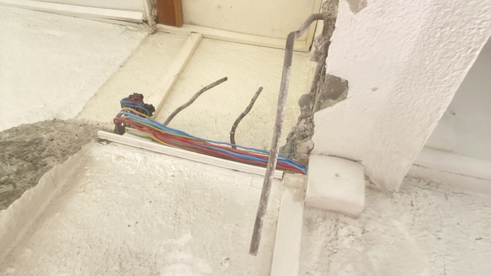 Reprise des réseaux en cours de chantier